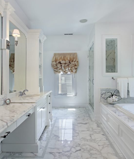 marble bathroom makeover restoration